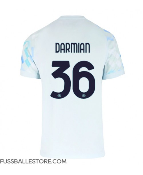 Günstige Inter Milan Matteo Darmian #36 Auswärtstrikot 2025-26 Kurzarm Günstige Inter Milan Matteo Darmian #36 Auswärtstrikot 2025-26 Kurzarm